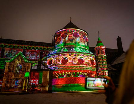 Enschede Lights Up Video Mapping