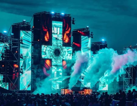 Ikarus Festival 2024 — NOX Stage visuals