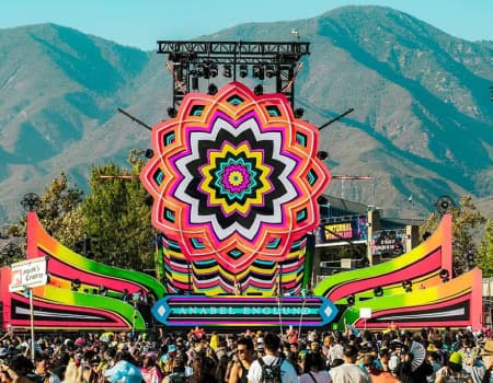 Nocturnal Wonderland 2025 — Stage design