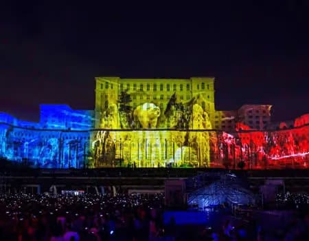 Projection mapping for iMapp Bucharest 2018 by Vision Impossible