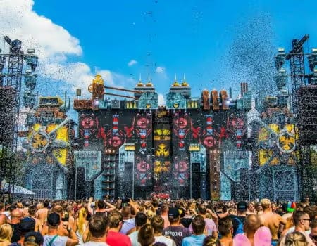 Visuals and VJing for Dominator Festival by Vision Impossible