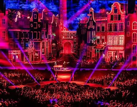 Visuals for Holland Zingt Hazes at Ziggo Dome by Vision Impossible