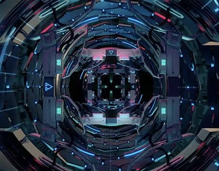 Futuristic visuals for Paul van Dyk AEON project by Vision Impossible