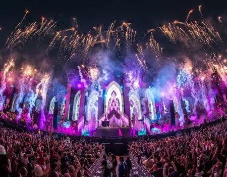 Mainstage visuals for EDC Las Vegas 2014 and 2015 by Vision Impossible