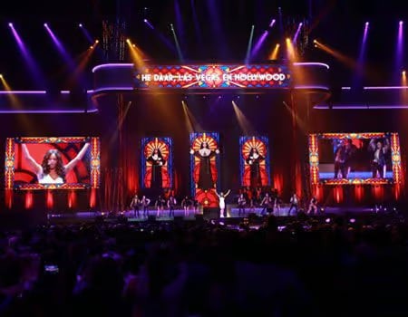 Visuals for Musicals in Concert at Ziggo Dome by Vision Impossible