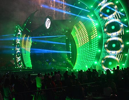 Opening and closing visuals for Festival Presidente by Vision Impossible