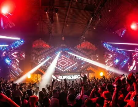 Visuals for Supremacy hardstyle event by Vision Impossible