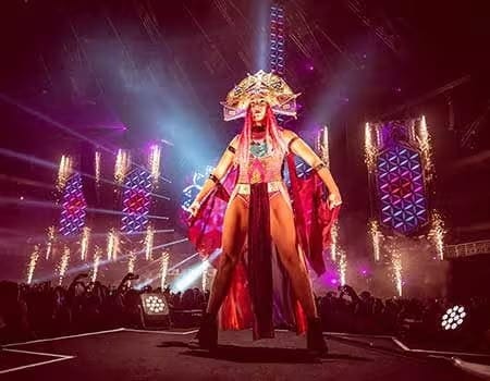 Show design and VJing for Transmission The Awakening by Vision Impossible