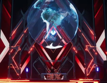 Virtual worlds and visuals for BIXX Transmission LIVE set by Vision Impossible